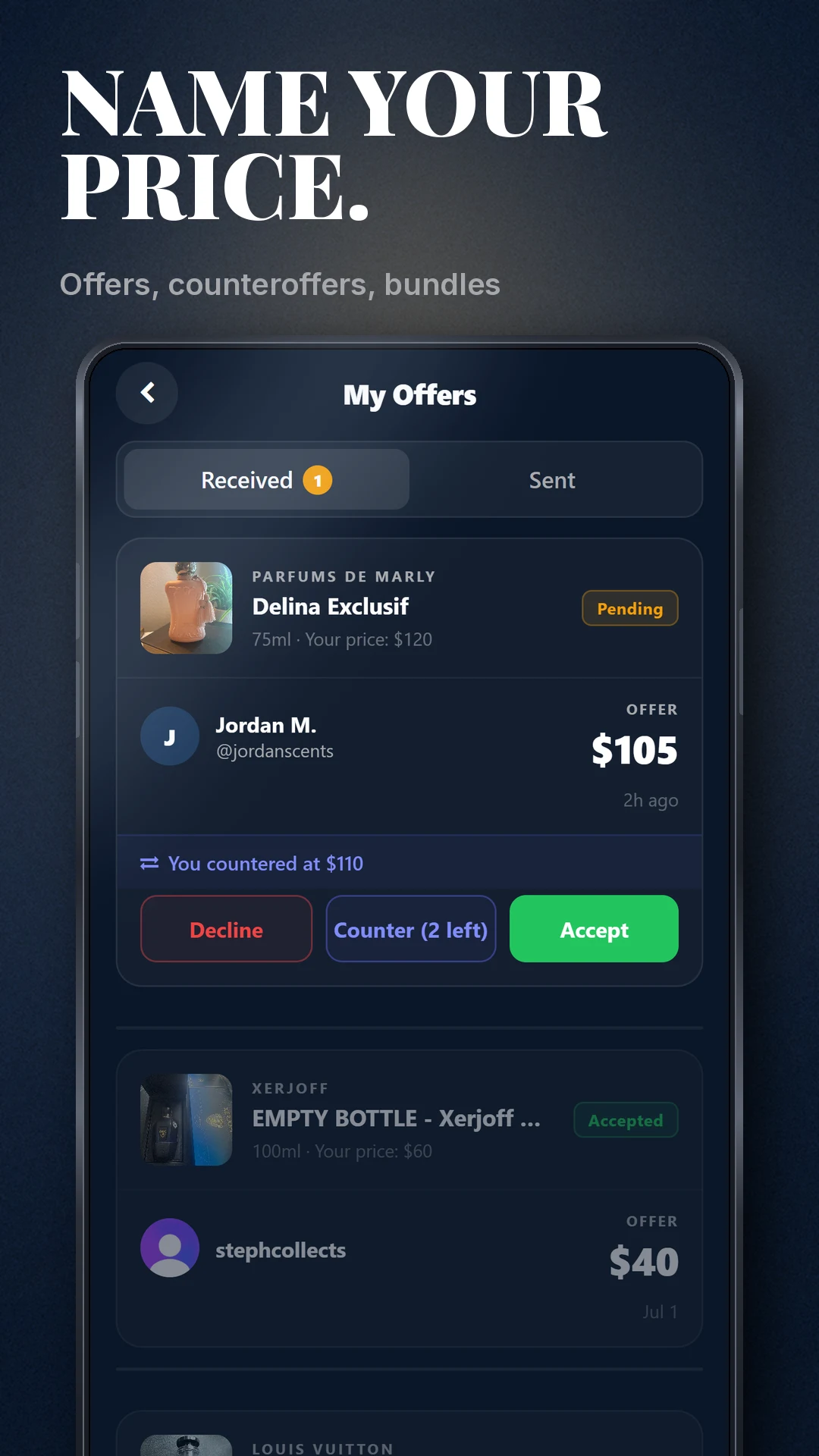 Fragrance Marketplace: Spritz screenshot
