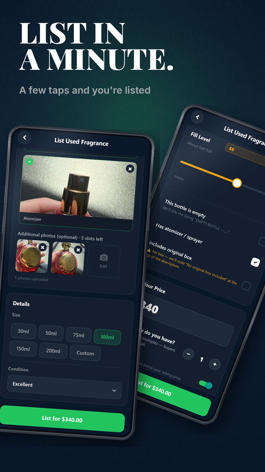 Fragrance Marketplace: Spritz screenshot