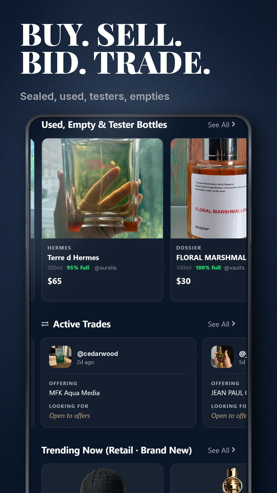 Fragrance Marketplace: Spritz screenshot